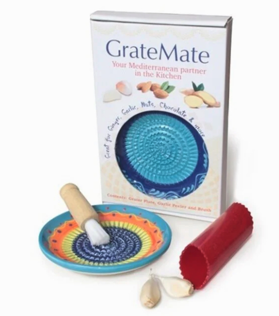 Rasp, Knoflookpeller & Borstel GrateMate