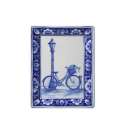 Applique Fiets - Heinen Delfts Blauw