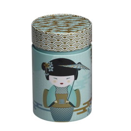 Rond Theeblik New Little Geisha Petrol - EIGENart