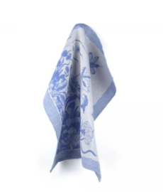 Theedoek Rijksmuseum Delfts Blauw Bird Bunzlau Castle