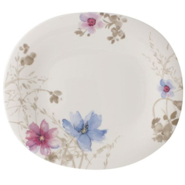 Ovaal Dinerbord Gris Mariefleur - Villeroy & Boch