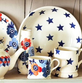 1/2 Pt Mok Blue Star Emma Bridgewater