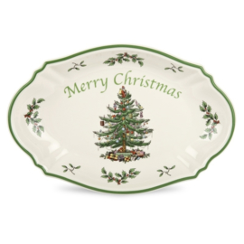 Merry Christmas Schaal (28 cm.) - Spode Christmas Tree