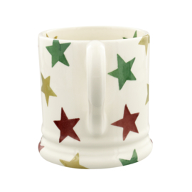 1/2 Pt Mug - Emma Bridgewater Red, Green & Gold Stars