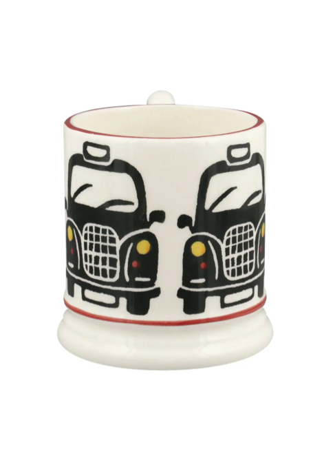 1/2 Pt Mok Black Cab Emma Bridgewater