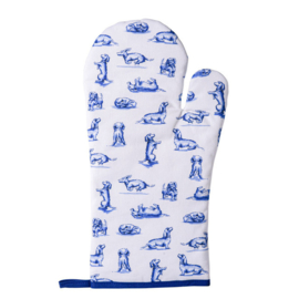 Ovenwant Teckel Nhaan Heinen Delfts Blauw
