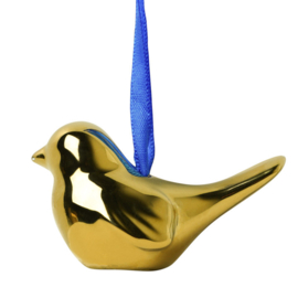 Vogeltje Goud - Heinen Delfts Blauw