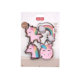 Uitsteekvormpjes Unicorns Zenker