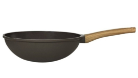 Wok Taupe 28 cm. Cookut