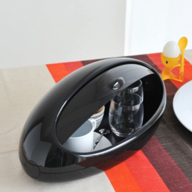 Broodtrommel Gnam Black - Alessi