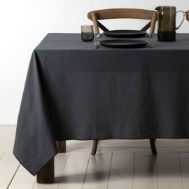 Tafelkleed Corino Dark Grey 250 cm. Côté Table