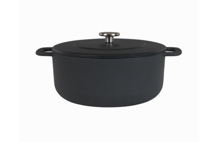 Braadpan Zwart 24 cm. Combekk