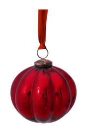 Glazen Ornament Rood Winter Wonderland - Pip Studio