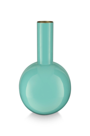 Metalen Vaas Bright Blue 26 cm. Pip Studio