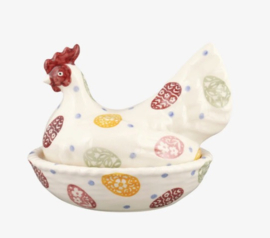 Hen on Nest Schaal Easter Eggs - Emma Bridgewater