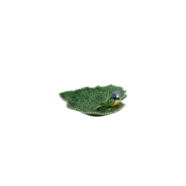 Schaaltje Leaf Blue Bird Bordallo Pinheiro