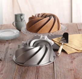 Heritage Bundt Silver Tulbandvorm - Nordic Ware