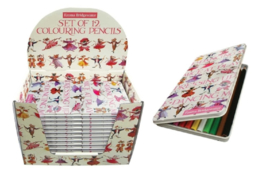 12 Kleurpotloden in Blik Dancing Mice - Emma Bridgewater