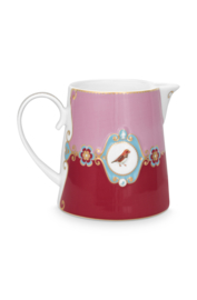 Kan Medallion Red Pink (900 ml.) - Pip Studio Love Birds