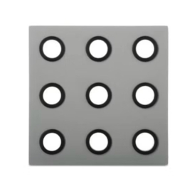 Onderzetter Domino Grey Mepal