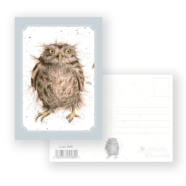 Wenskaart 'What a Hoot' - Wrendale Designs