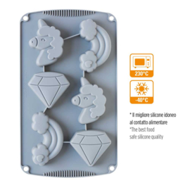 Bakvormpjes Unicorn Decora