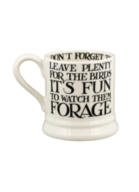 1/2 Pt Mok Black Toast Blackberry Emma Bridgewater