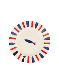 Ontbijtbord Seafood Stripe Emma Bridgewater