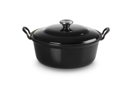 Gietijzeren Braadpan Ebbenzwart 7,8 l. - Le Creuset