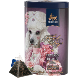 Blik Ceylon Black Theezakjes Poodle - Richard Royal Tea