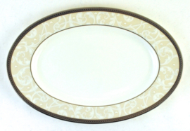 Zuurschaal (22,2 cm.) - Noritake Satin Lace