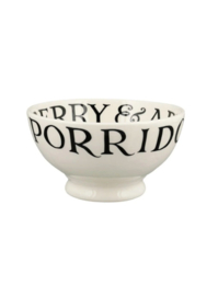 French Bowl Black Toast Emma Bridgewater