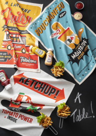 Theedoek Mister Atomic Ketchup - Coucke