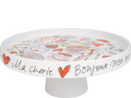 Taartplateau Love Blond Amsterdam