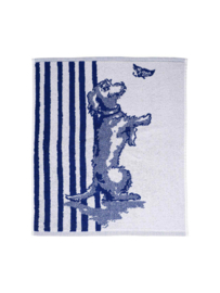 Keukendoek Teckel Nhaan Streep Heinen Delfts Blauw