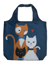 Opvouwbare Tas Cat Family Pluto Design