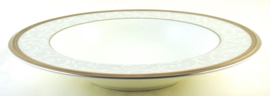 Diep Bord (21,7 cm.) - Noritake Lenore Platinum