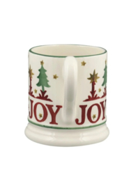 Set 1/2 Pt Mokken Christmas Joy Emma Bridgewater