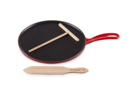 Gietijzeren Crèpe Pan Kersenrood - Le Creuset