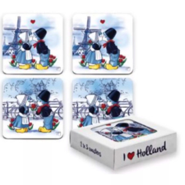 Onderzetters Kussend Paar