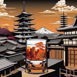 Onderzetter Whisky Japan II