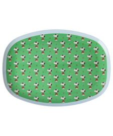 Rechthoekig Bord Green Snoopy Rice