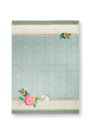 Theedoek Blushing Birds Blue - Pip Studio