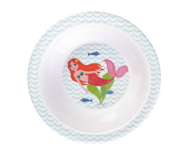 Schaal met Zuignap Melamine Delightful Mermaid - Ginger