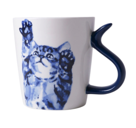 Mok Kattenstaart Ontdekken Heinen Delfts Blauw