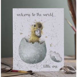Kaart 'Welcome to the World Little One' - Wrendale Designs