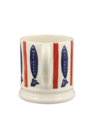 1/2 Pt Seafood Stripe Emma Bridgewater