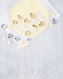 Uitsteekvormpjes Kerst Point-Vergule