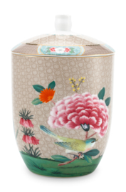 Voorraadpot Blushing Birds Khaki - Pip Studio