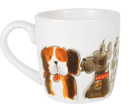 Mok Cappuccino Dogs Mix Blond Amsterdam